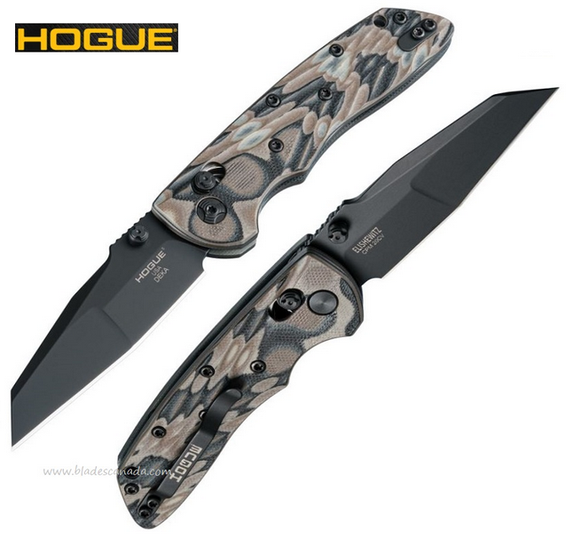 Hogue Deka ABLE Lock Folding Knife, CPM 20CV Wharncliffe, G-Mascus G10 DE, 24267